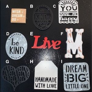 9 Individual or Whole Bundle Magnets